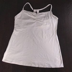 Lucy white heart center cami