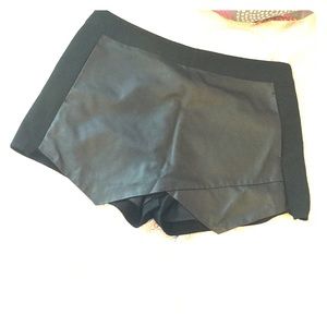 Perfect leather skort! Size M