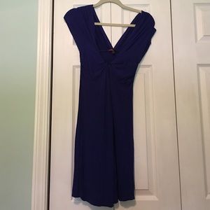 Royal blue dress
