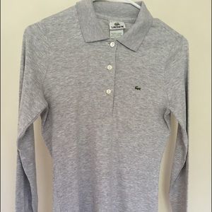 Brand new Lacoste long sleeve polo top