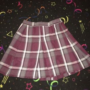 Plaid Uniform skirt