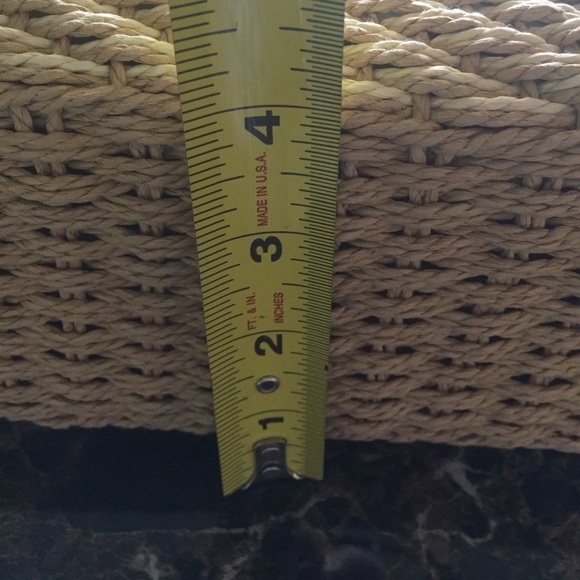 Brighton destiny large straw and leather bag. - Picture 8 of 8