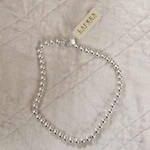 NWT Ralph Lauren sterling necklace