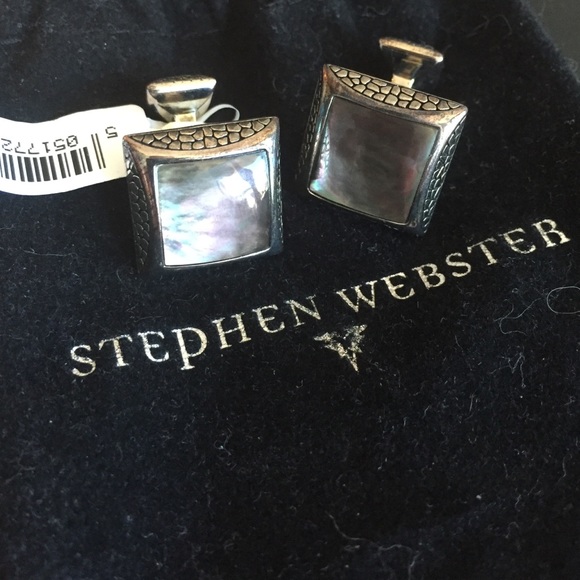 NWT Stephen Webster cuff links