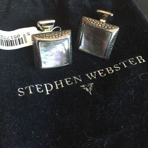NWT Stephen Webster cuff links