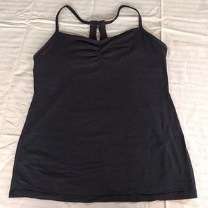 Lucy black heart center cami