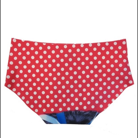 HP 10/6 💟🆕2 Pairs of Polka Dot KittyCat Panties - Picture 3 of 4