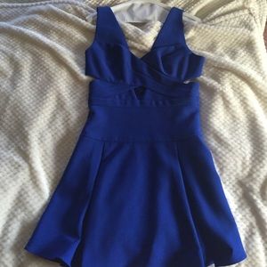 Blue formal dress