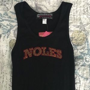 Seminoles rhinestone tank top