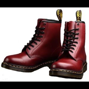 Maroon dr martins