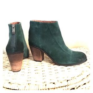 Vince Camuto Hunter Green Booties