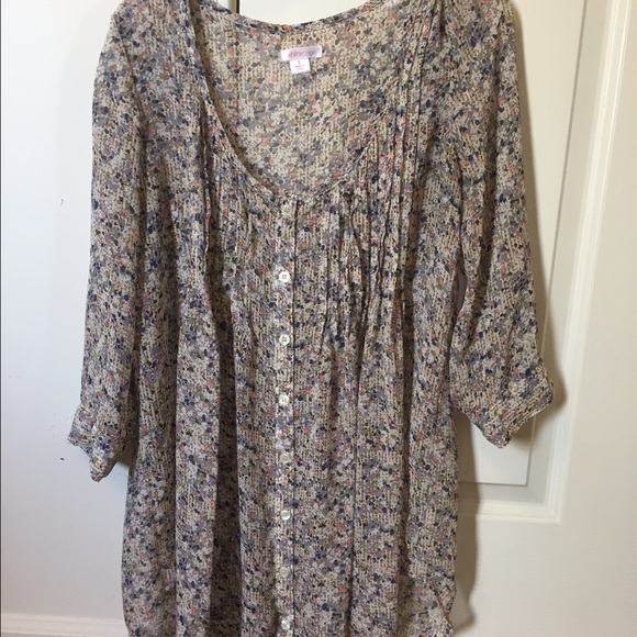 Xhilaration Long blouse