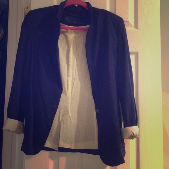 Zara Navy Blazer