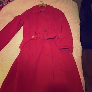 Vintage burnt orange jacket