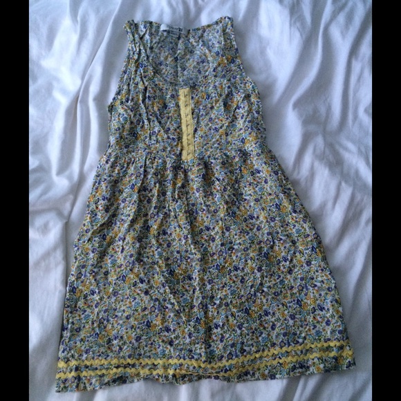 Floral print dress S