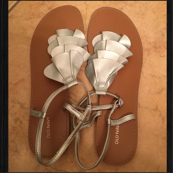 Beautiful Silver Sandals