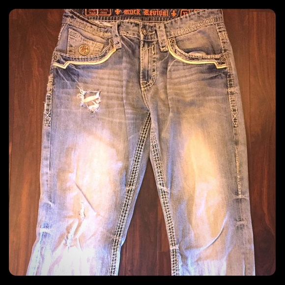 MEN'S ROCK REVIVAL JEANS