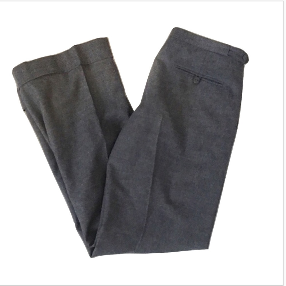 DKNY Wool Cashmere Blend Wide Leg Pants, 6