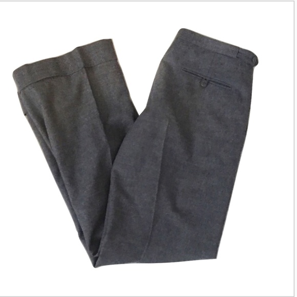 DKNY Wool Cashmere Blend Wide Leg Pants, 6 - Picture 1 of 4