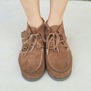 Fringe Moccasin Booties