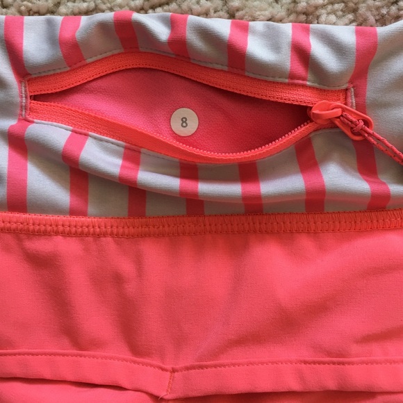 SOLD! Lululemon Speed Shorts 8 - Picture 3 of 3