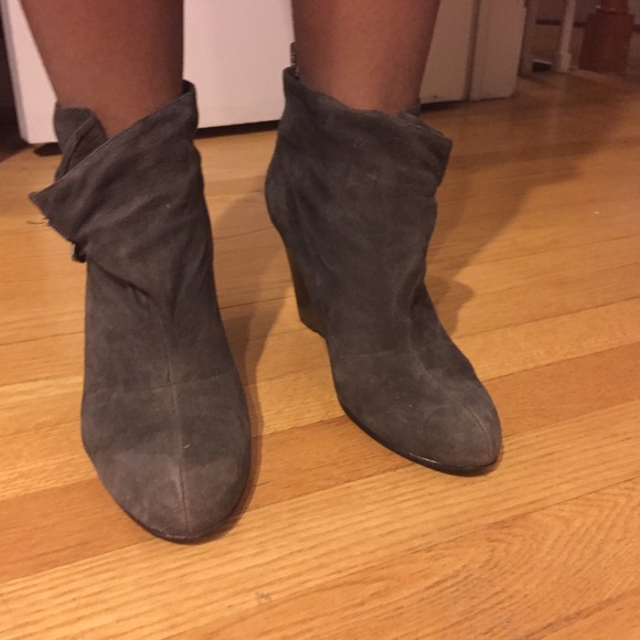 Suede Booties - Picture 3 of 4