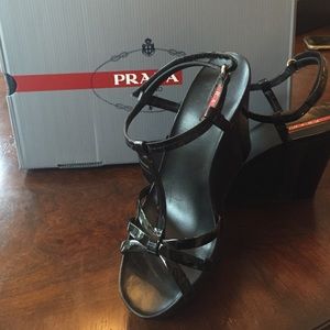 Prada wedges