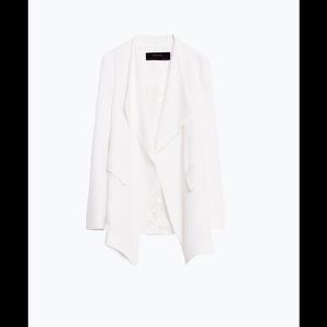 Zara crepe blazer
