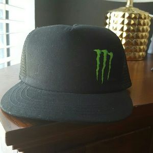 Monster Energy trucker Snapback hat