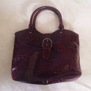 snakeskin bag