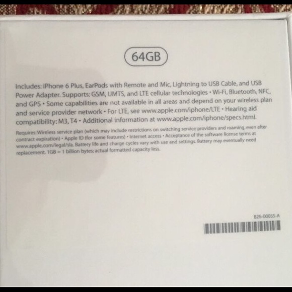 iPhone 6 64g new asking $600 - Picture 3 of 4