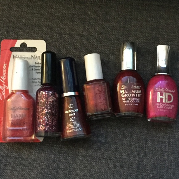 6 nail colors