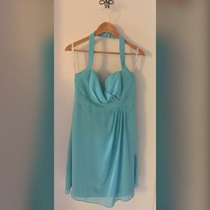 Alfred Angelo bridesmaid teal dress. Worn once.