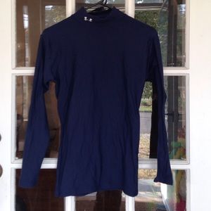 Long sleeve fleece navy under armour