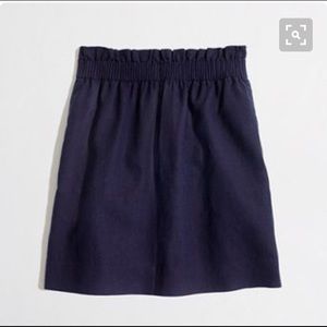 NWT J. Crew Factory Navy Skirt