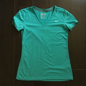 Nike Dri-FIT V-Neck Short Sleeve Shirt