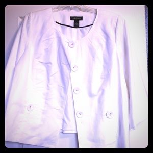 Lane Bryant Linen/cotton jacket -EUC