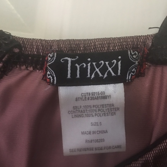 Brown and Silver short party dress - Picture 4 of 4