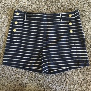 Striped shorts
