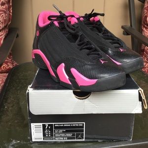 7Y Girls Air Jordan 14 Retro