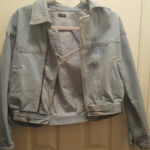 BNWOT brandy melville jean jacket ||