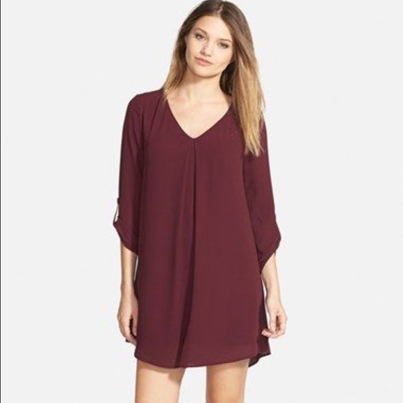 From Nordstrom. Color: plum Size: small