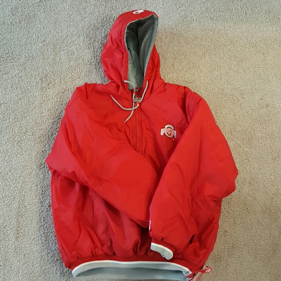 Vintage 90s Ohio State fleece lined Starter Jacket