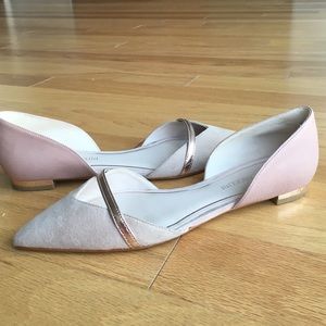 Enzo Angiolini Aila Leather D' Orsay Flats