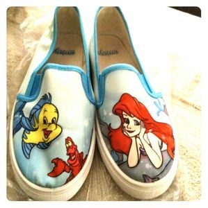 Disney Little Mermaid Slip ons