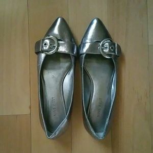 Nine West Buckle Flats