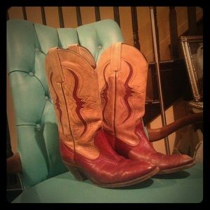 Vintage Frye Cowgirl Boots
