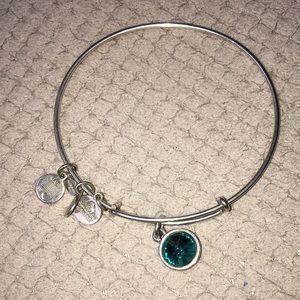 Silver December birthday stone Alex and Ani