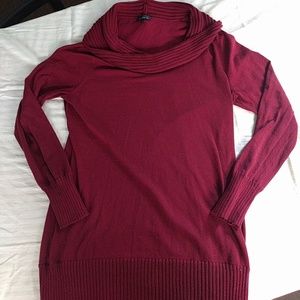 Limited long cowl neck sweater