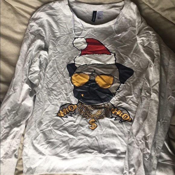 Christmas Pug Sweater